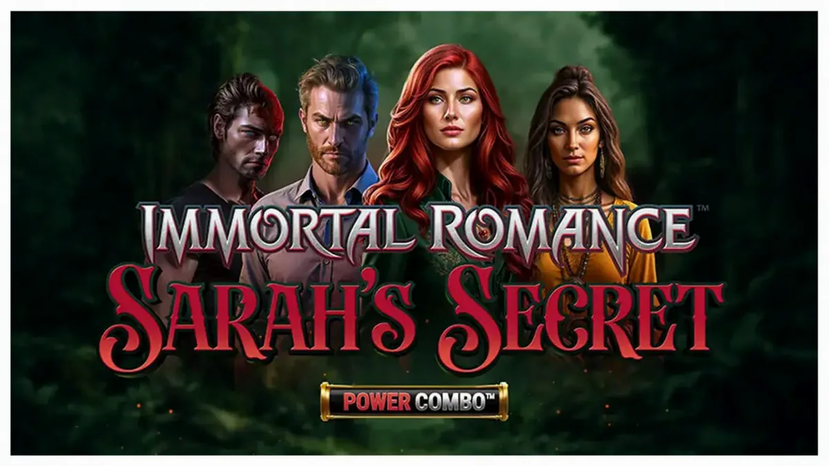 Immortal Romance Sarah’s Secret slot game interface na may gothic theme